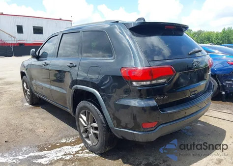 2016 Jeep Grand Cherokee 75Th Anniversary from USA, damaged, VIN 1C4RJFAGXGC475666